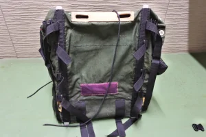 アルミフラットバーとバックパック装着